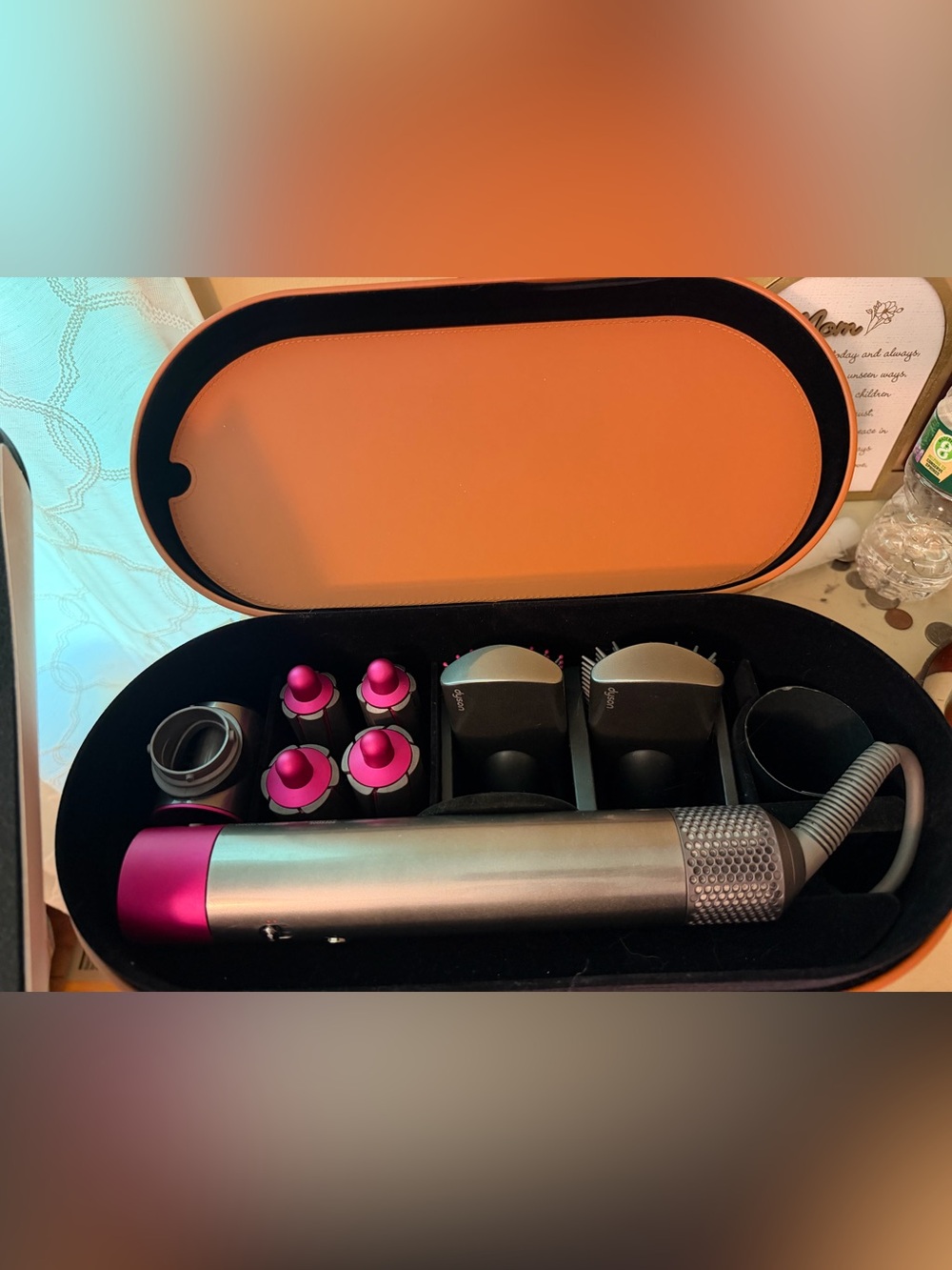 Dyson Complete Styling Set in Pink and Silver